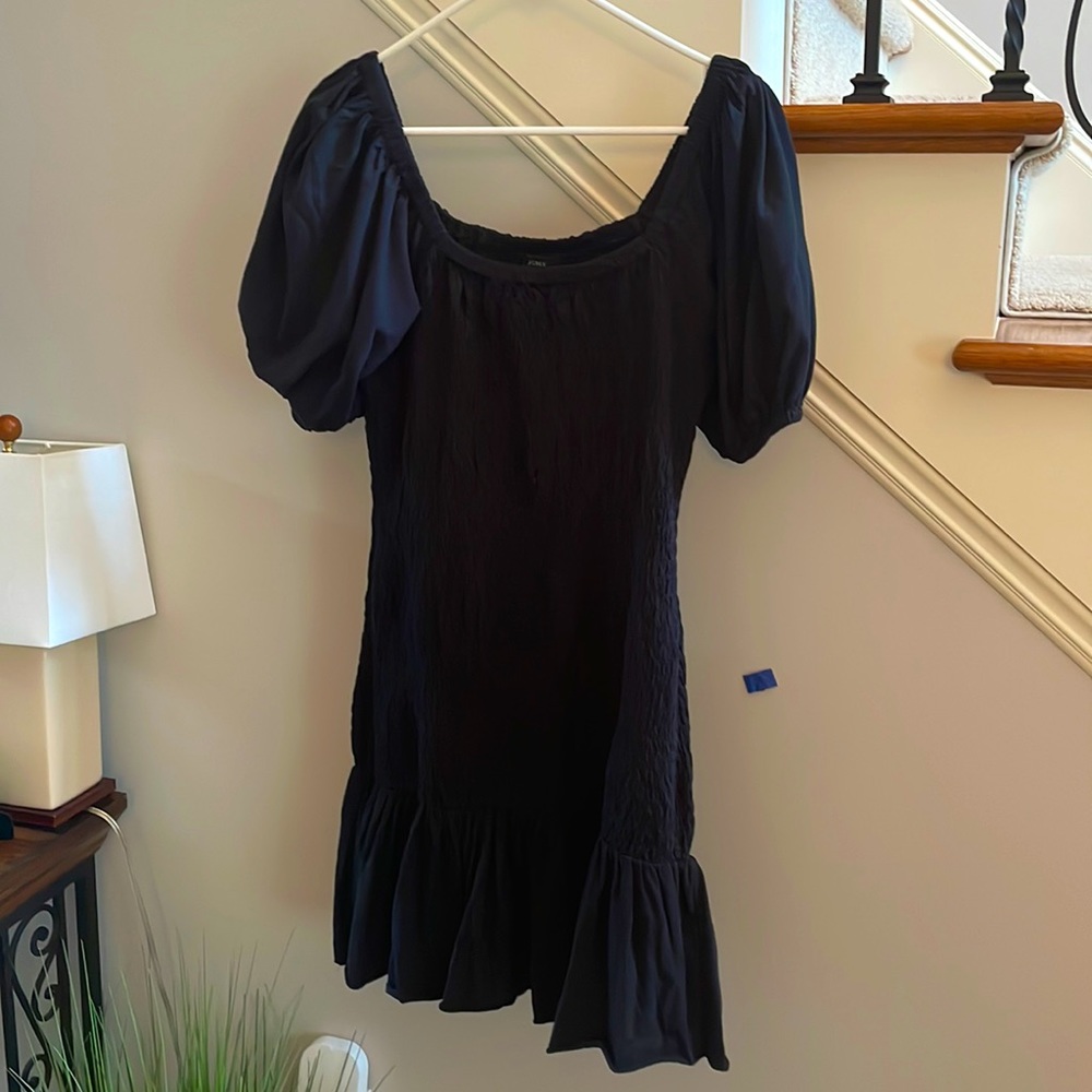J Crew smocked mini dress